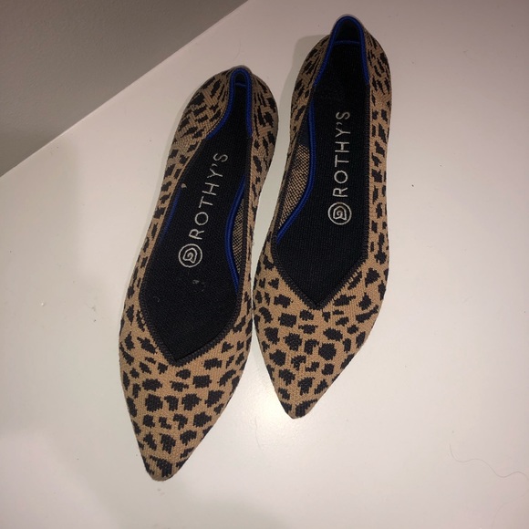 Rothy's Shoes - Rothy’s - Size 7 Cheetah Point Shoe